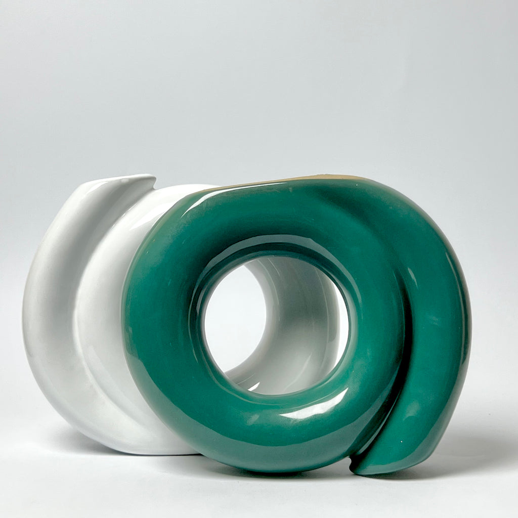 Modern Ceramic Ring Vase