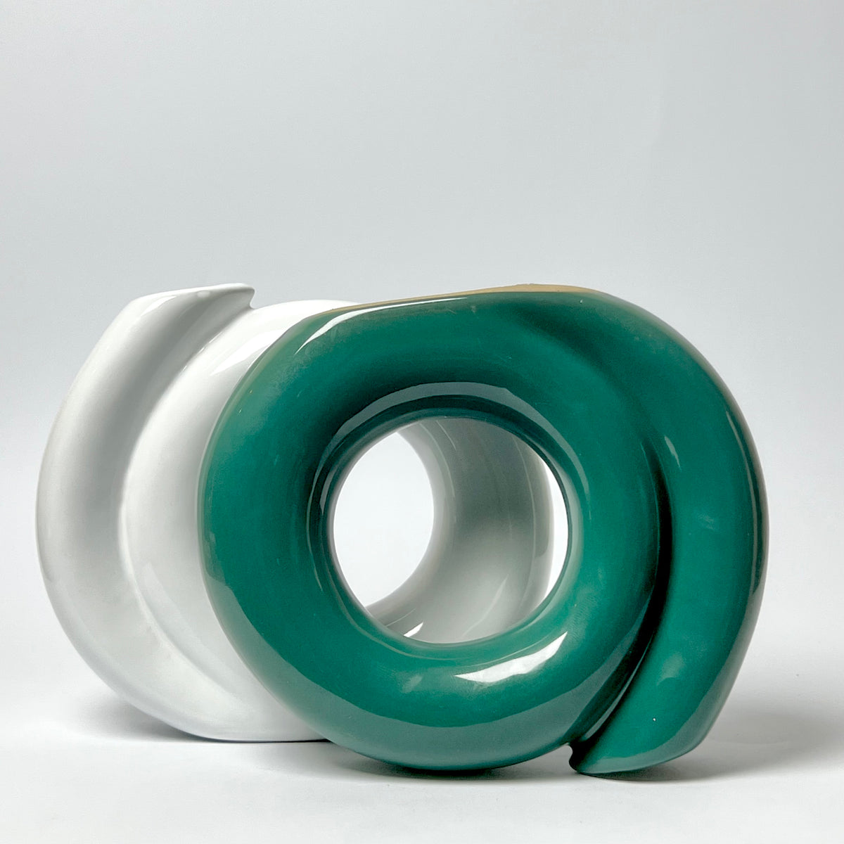 Modern Ceramic Ring Vase