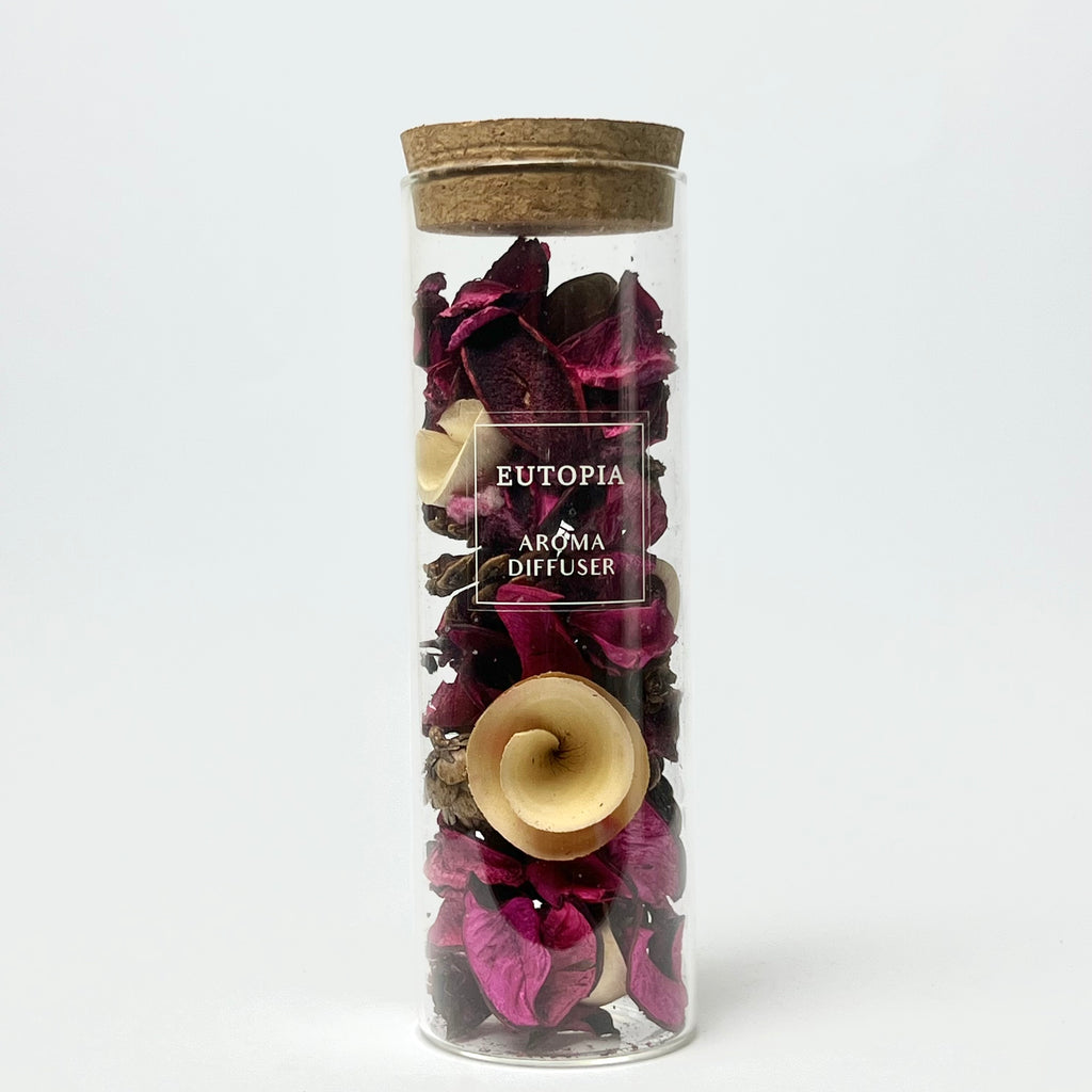 Decorative Dried Flower Potpourri Jar
