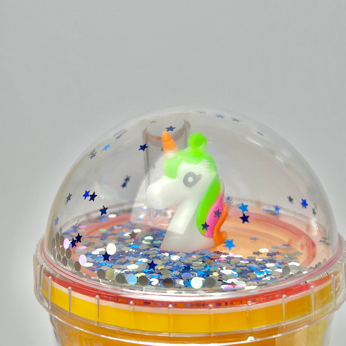 Kawaii Double-Wall Freezing Gel Tumbler with 3D Dome Lid & Straw