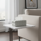 Dual-Side 3D Geometric Tissue Box Cover