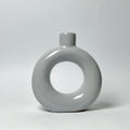 Modern Ceramic Donut Vase