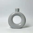 Modern Ceramic Donut Vase