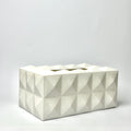 Dual-Side 3D Geometric Tissue Box Cover