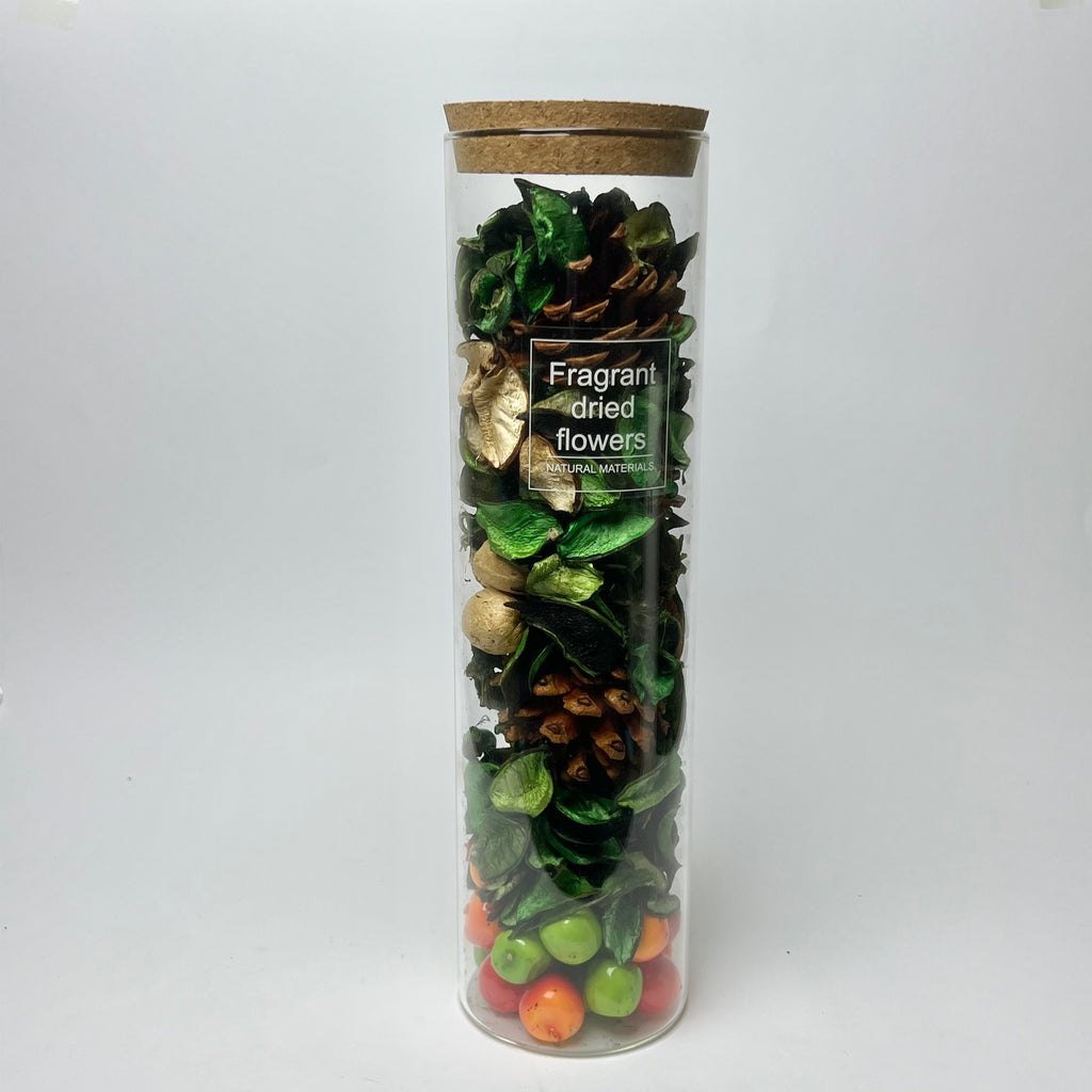 Decorative Dried Flower Potpourri Jar