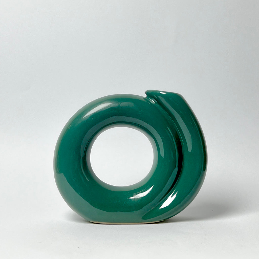 Modern Ceramic Ring Vase