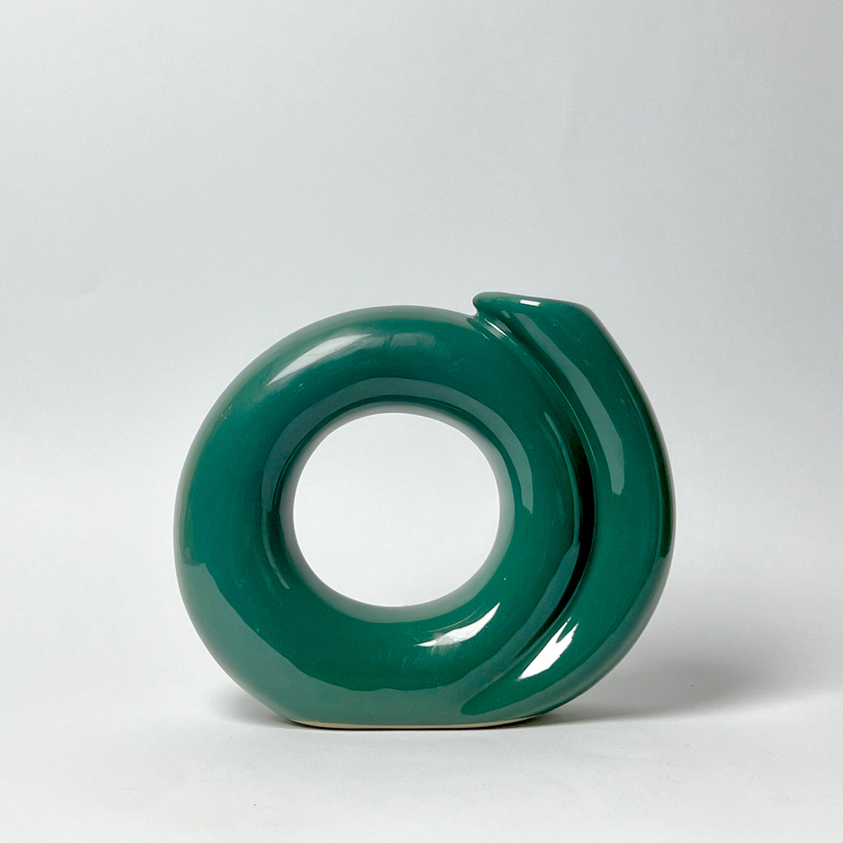 Modern Ceramic Ring Vase